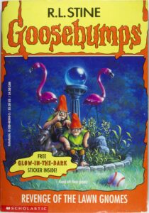 goosebumps book covers revenge of the lawn gnomes