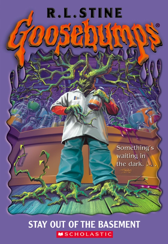 goosebumps book covers stay out of the basement 2003