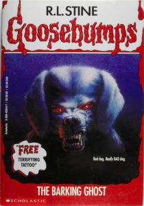 goosebumps book covers the barking ghost