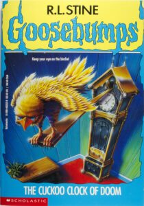 goosebumps book covers the cuckoo clock of doom