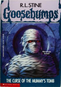 goosebumps book covers the curse of the mummy's tomb