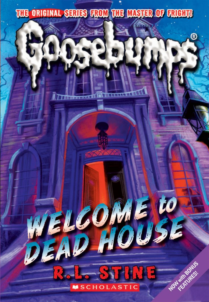 goosebumps book covers welcome to dead house classic