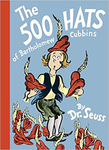 dr seuss book covers 500 hats of bartholomew cubbins