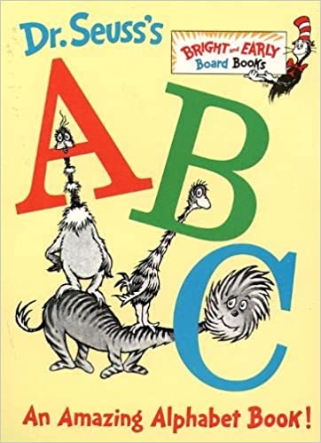 dr seuss book covers abc an amazing alphabet book
