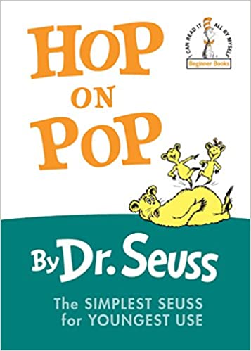 dr seuss book covers hop on pop