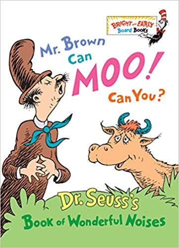 dr seuss book covers mr brown can moo can you