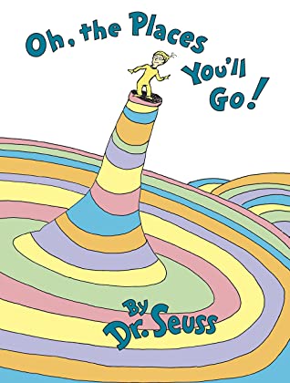 dr seuss book covers oh the places you'll go