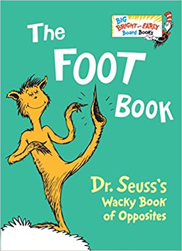 dr seuss book covers the foot book