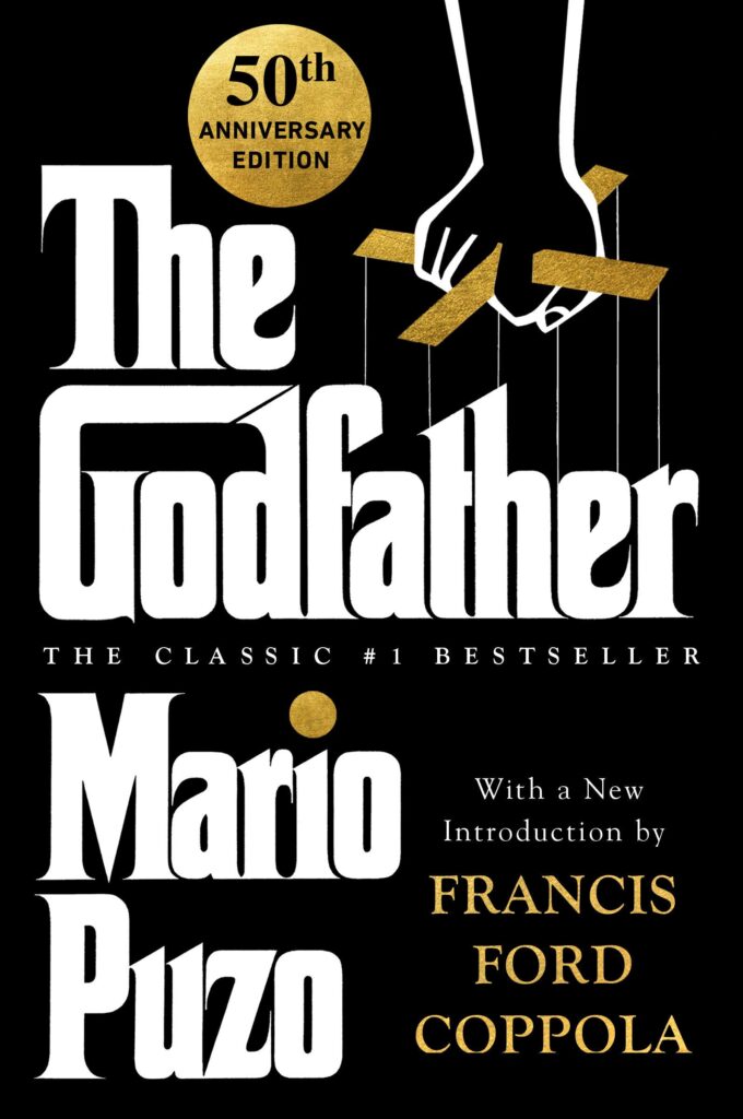 famous book covers the godfather