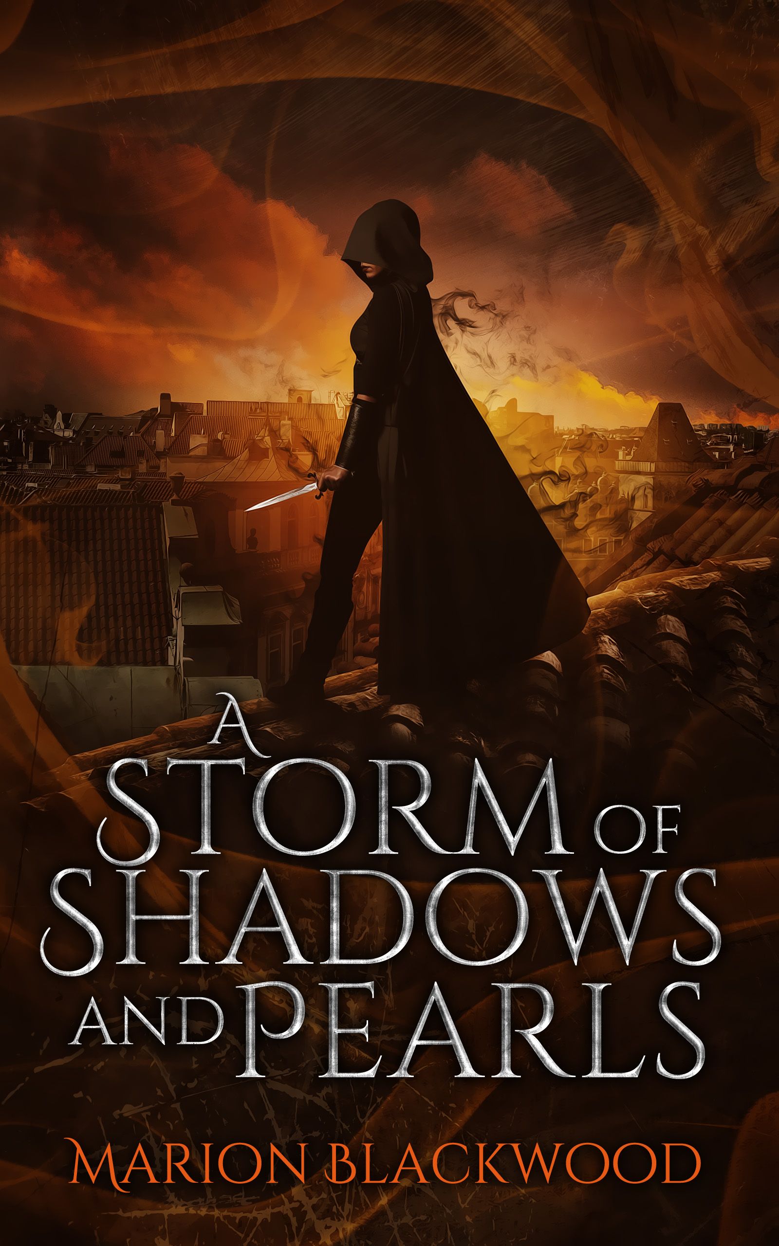 fantasy book covers a storm of shadows