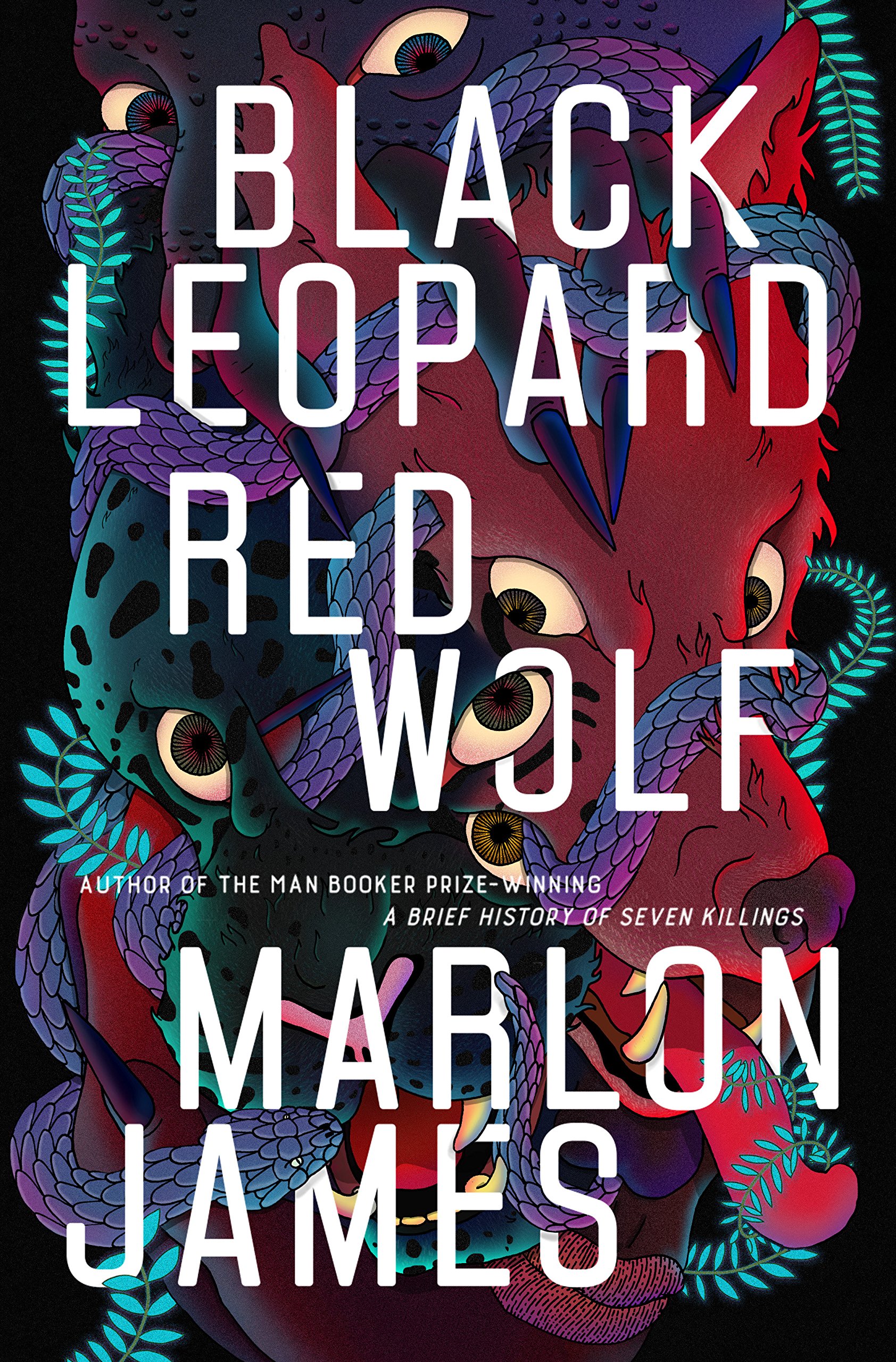 fantasy book covers black leopard, red wolf