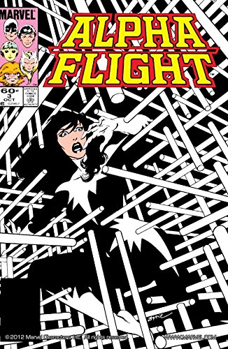 marvel comic book cover alpha flight