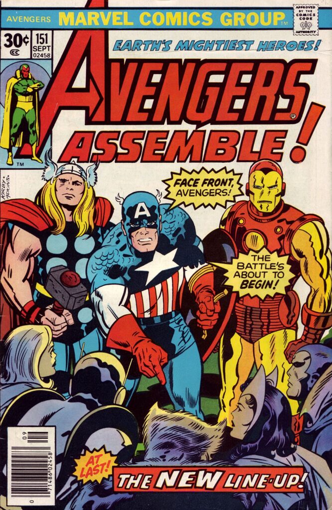 marvel comic book cover avengers assemble