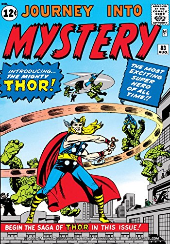 marvel comic book cover journey into mystery