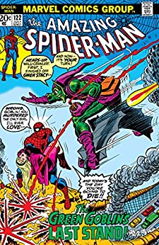 marvel comic book cover the amazing spider man