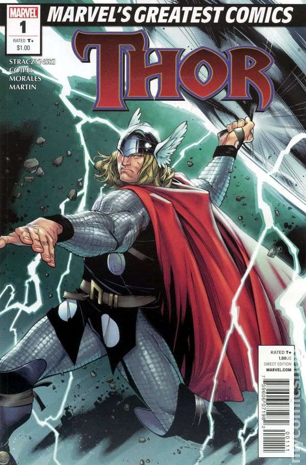 marvel comic book cover thor