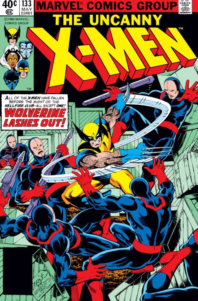 marvel comic book cover x-men
