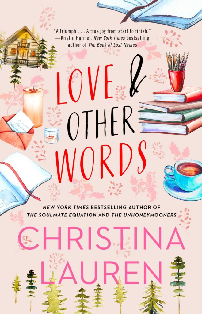 romance book covers love and other words