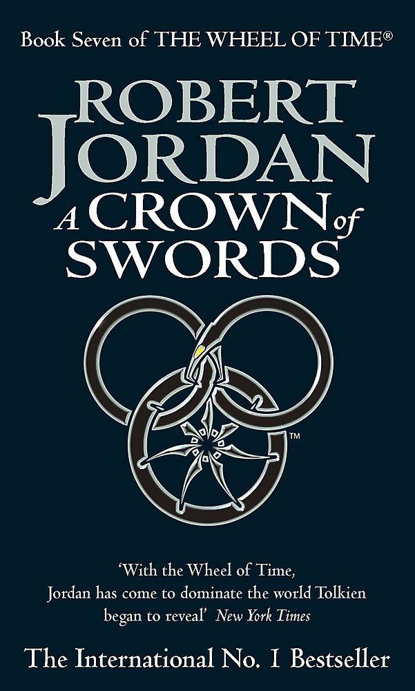 wheel of time a crown of swords 1st uk edition book cover