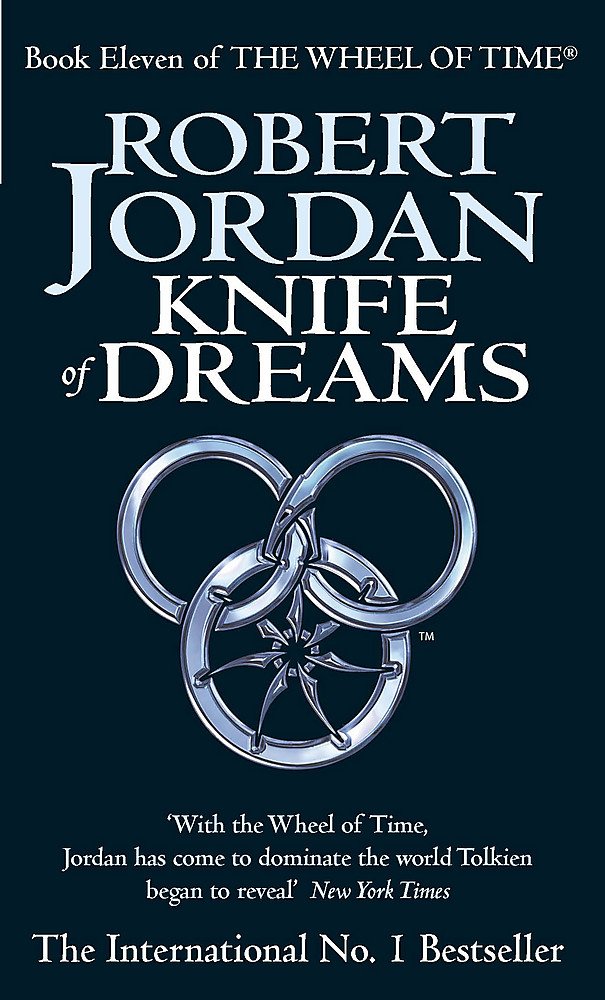 wheel of time knife of dreams 1st uk edition book cover
