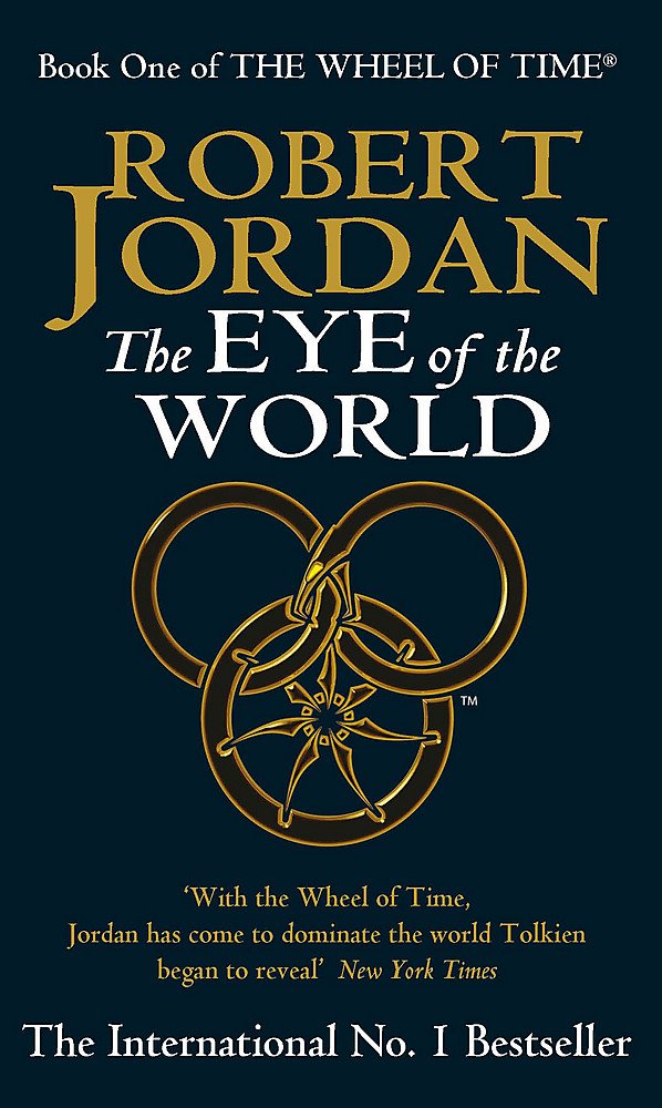 wheel of time the eye of the world 1st uk edition book cover