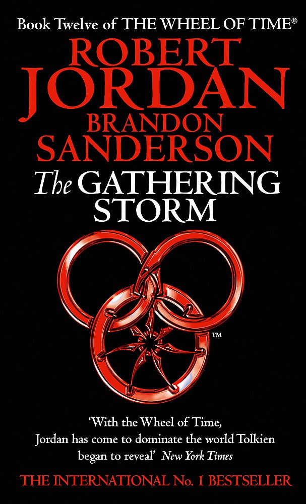 wheel of time the gathering storm 1st uk edition book cover