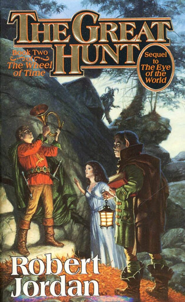wheel of time the great hunt hardcover collection book cover