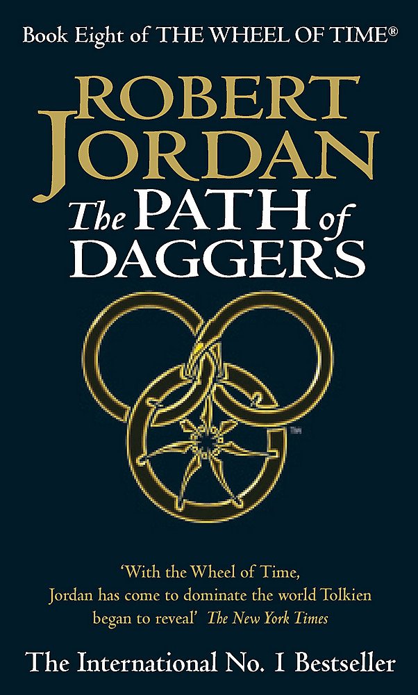 wheel of time the path of daggers 1st uk edition book cover