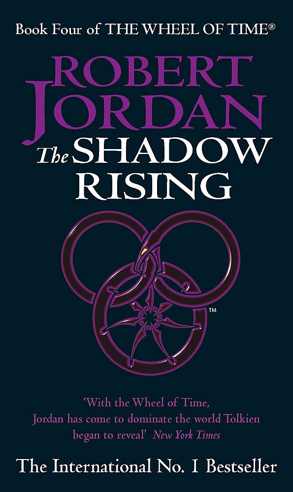 wheel of time the shadow rising 1st uk edition book cover