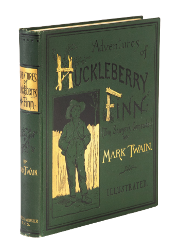 classic book covers the adventures of huckleberry finn