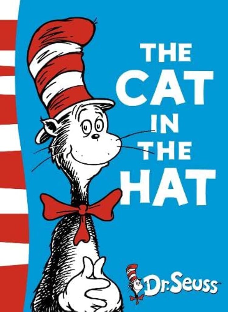 dr seuss book covers harpercollins the cat in the hat