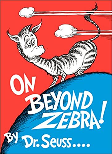 dr seuss book covers on beyond zebra