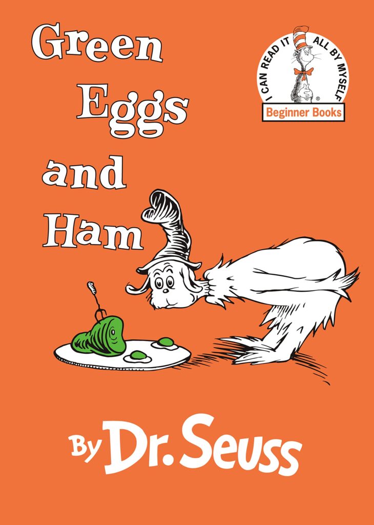 dr seuss book covers random house green eggs and ham