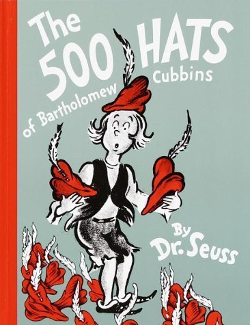 dr seuss book covers vanguard press the 500 hats of bartholomew cubbins