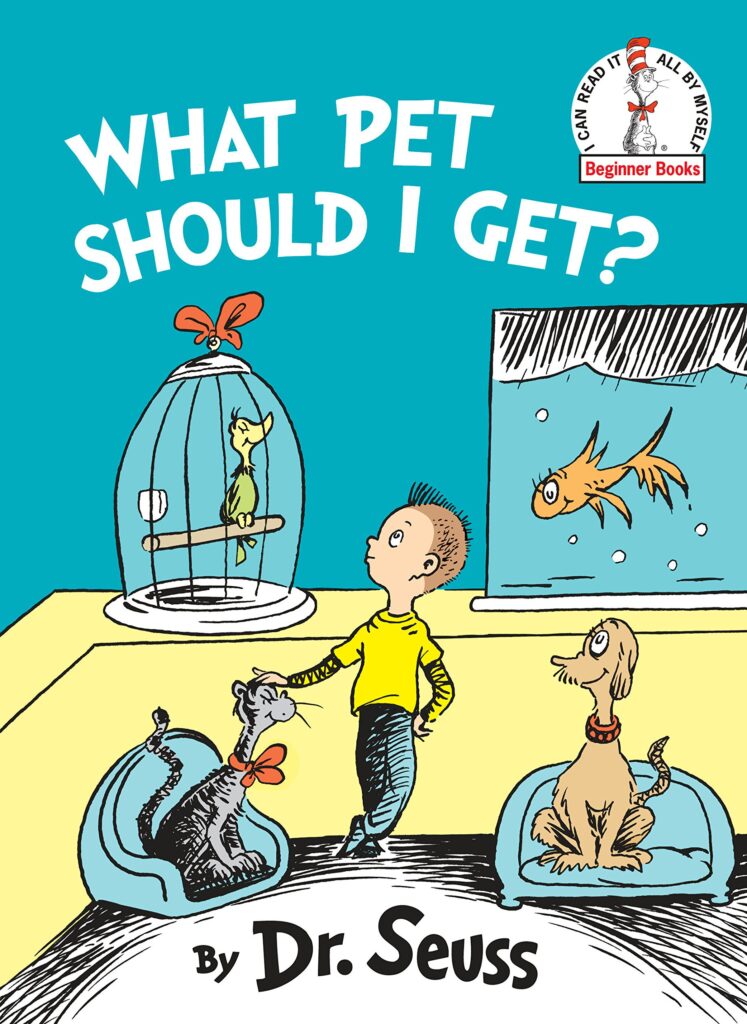 dr seuss book covers what pet should i get