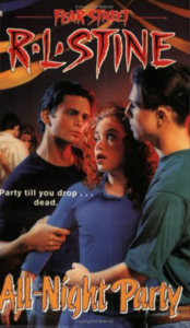 fear street book covers all-night party