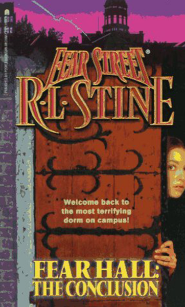 fear street book covers fear hall: the conclusion
