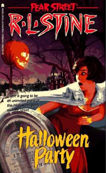 fear street book covers halloween party