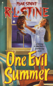 fear street book covers one evil summer