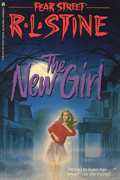 fear street book covers the new girl first edition