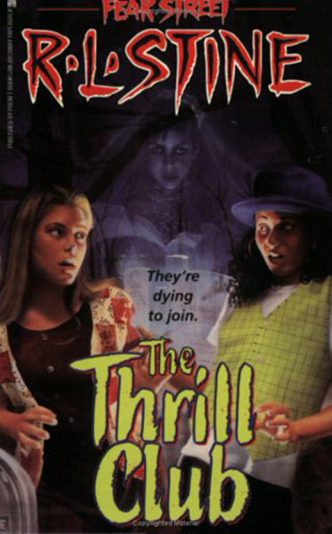 fear street book covers the thrill club