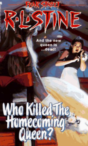 fear street book covers who killed the homecoming queen?