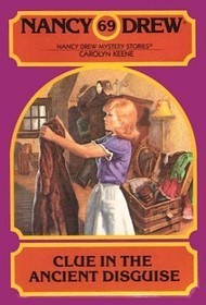 nancy drew book covers clue in the ancient