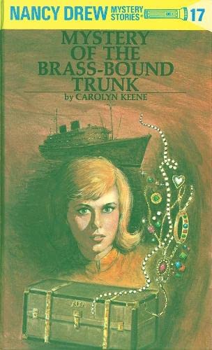 nancy drew book covers mystery of the brass bound trunk