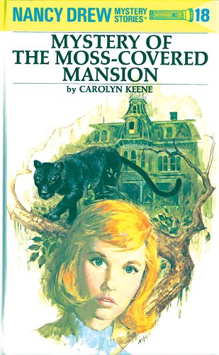 nancy drew book covers mystery of the moss covered mansion