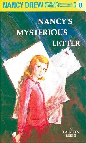 nancy drew book covers nancy's mysterious letter