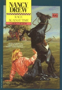 nancy drew book covers race against time