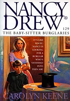 nancy drew book covers the baby sitter burglaries