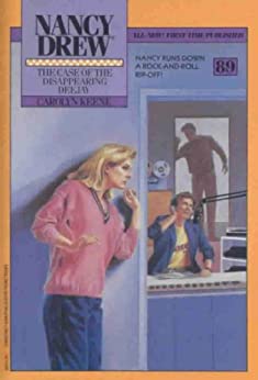 nancy drew book covers the case of the disappearing deejay