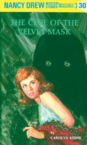 nancy drew book covers the clue of the velvet mask